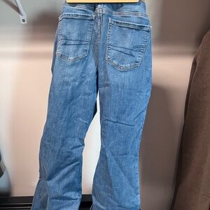 American Eagle Outfitters Medium Blue Wide Leg Jeans